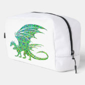 Verbazingwekkend Mozaïek Groene Draak Toilettasje (Rechterhoek)