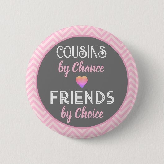 Verbazingwekkend neef cadeau ronde button 5,7 cm (Voorkant)