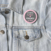 Verbazingwekkend neef cadeau ronde button 5,7 cm (In situ)