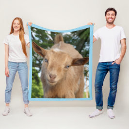 Verbazingwekkend Nigeriaans Kind van de Dairy Goat Fleece Deken