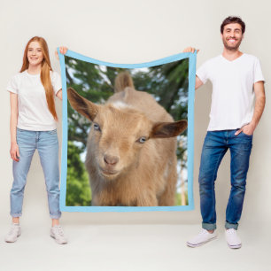 Verbazingwekkend Nigeriaans Kind van de Dairy Goat Fleece Deken