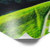 verbazingwekkend ontwerp van de natuur in de zwits foto afdruk (Hoek)