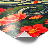 VERBAZINGWEKKEND PAARD FOTO AFDRUK (Hoek)