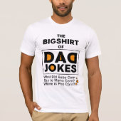 Verbazingwekkend pap Jokes Design Text Typografie T-shirt (Voorkant)