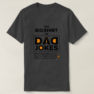 Verbazingwekkend pap Jokes Design Text Typografie T-shirt