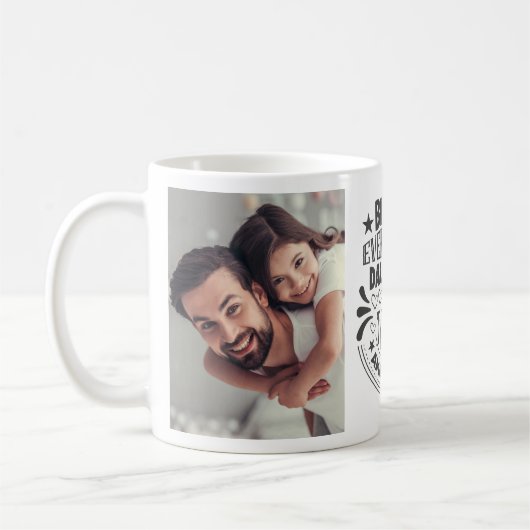 Verbazingwekkend pap persoonlijke foto-collage koffiemok (Links)