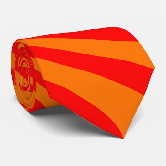 Verbazingwekkend patroon met hete werveling Aanpas Stropdas (Opgerold)