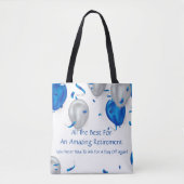 Verbazingwekkend pensioen tote bag (Voorkant)