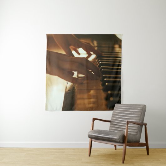 Verbazingwekkend Piano-ontwerp Wandkleed (In situ)