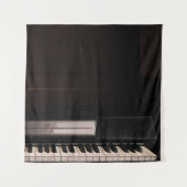 Verbazingwekkend Piano-ontwerp Wandkleed (Voorkant)