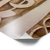 Verbazingwekkend pleisterwerk in Ben Youssef - Mar Foto Afdruk (Hoek)