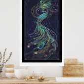 verbazingwekkend poster , pauw poster . (Keuken)