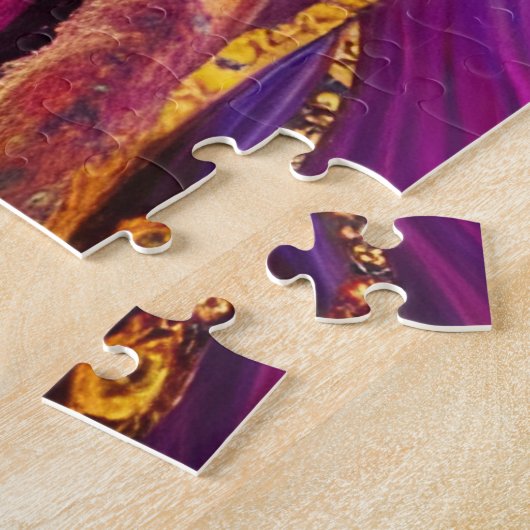 Verbazingwekkend realistische zigeunerdame Triptyc Legpuzzel (Zijkant)