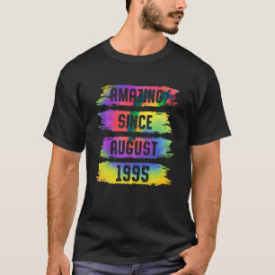 Verbazingwekkend sinds augustus 1995 28 jaar oude  t-shirt
