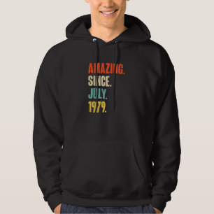 Verbazingwekkend sinds juli 1979, 43 jaar oud en 4 hoodie