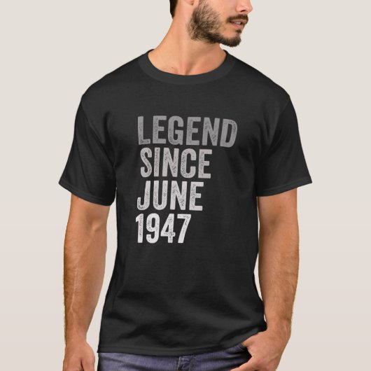 Verbazingwekkend sinds juni 1957 : 64 jaar lang . t-shirt (Voorkant)