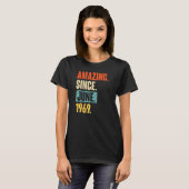 Verbazingwekkend sinds juni 1969 53 jaar oud en 53 t-shirt (Voorkant volledig)
