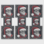 Verbazingwekkend Skelet van Santa Claus Wrapping P Cadeaupapier (Vlak)