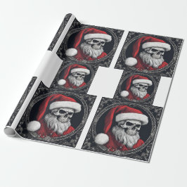 Verbazingwekkend Skelet van Santa Claus Wrapping P Cadeaupapier