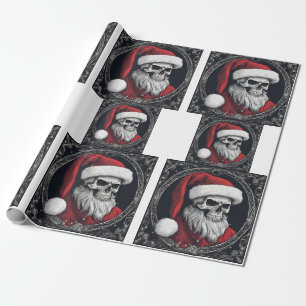 Verbazingwekkend Skelet van Santa Claus Wrapping P Cadeaupapier