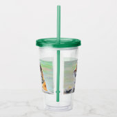 Verbazingwekkend tijger schilderen acryl drinkbeker (Rechts)