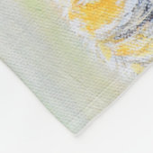 Verbazingwekkend tijger schilderen fleece deken (Hoek)