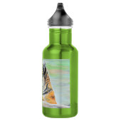 Verbazingwekkend tijger schilderen waterfles  (Rechts)
