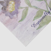 Verbazingwekkend tissue papier grote paarse bloeme (Detail)