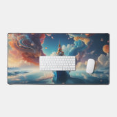 Verbazingwekkend voorbij verbeelding skyline digit bureaumat (Keyboard & Muis)