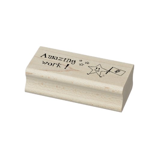 Verbazingwekkend werk- leraar rubberen stempel (Stempel)