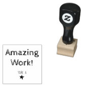 Verbazingwekkend werk! Rubberstempel (Gestempeld)