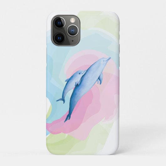 Verbazingwekkend zee met dolfijnen Case-Mate iPhone case (Achterkant)