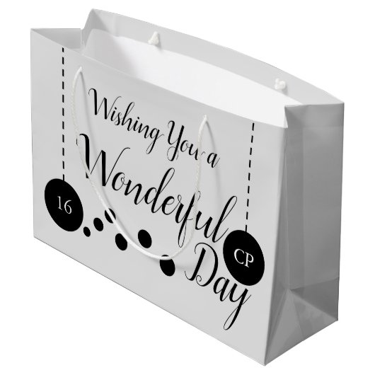 Verbazingwekkende 16e geboortedag gray foto's groot cadeauzakje (Achterkant Gekanteld)