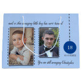 Verbazingwekkende 18e geboortedag: blauwe foto's groot cadeauzakje (Voorkant)