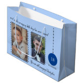 Verbazingwekkende 18e geboortedag: blauwe foto's groot cadeauzakje (Voorkant Gekanteld)