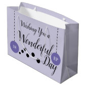 Verbazingwekkende 18e geboortedatum paarse foto's groot cadeauzakje (Achterkant Gekanteld)