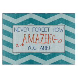 Verbazingwekkende aanmoediging met Blauwgroen Chev Snijplank