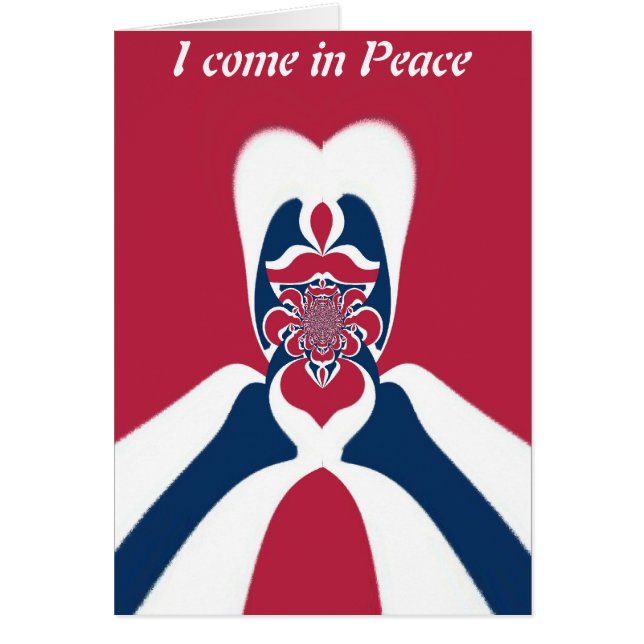 Verbazingwekkende Abstracte E.T. Art Print (Voorkant)