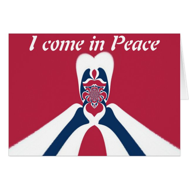 Verbazingwekkende Abstracte E.T. Art Print (Voorkant Horizontaal)