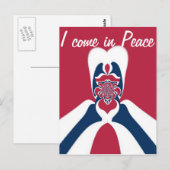 Verbazingwekkende Abstracte E.T. Art Print Briefkaart (Voorkant / Achterkant)