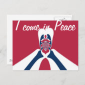 Verbazingwekkende Abstracte E.T. Art Print Briefkaart (Voorkant / Achterkant)