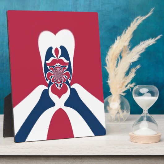 Verbazingwekkende Abstracte E.T. Art Print Fotoplaat (Zijkant)