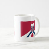 Verbazingwekkende Abstracte E.T. Art Print Koffiemok (Voorkant rechts)