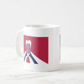 Verbazingwekkende Abstracte E.T. Art Print Koffiemok (Voorkant links)