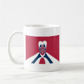 Verbazingwekkende Abstracte E.T. Art Print Koffiemok (Links)