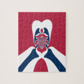 Verbazingwekkende Abstracte E.T. Art Print Legpuzzel (Verticaal)