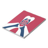 Verbazingwekkende Abstracte E.T. Art Print Notitieblok (Linkerzijde)