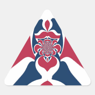 Verbazingwekkende Abstracte E.T. Art Print Sticker