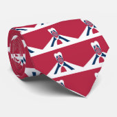 Verbazingwekkende Abstracte E.T. Art Print Stropdas (Opgerold)