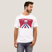Verbazingwekkende Abstracte E.T. Art Print T-shirt (Voorkant volledig)